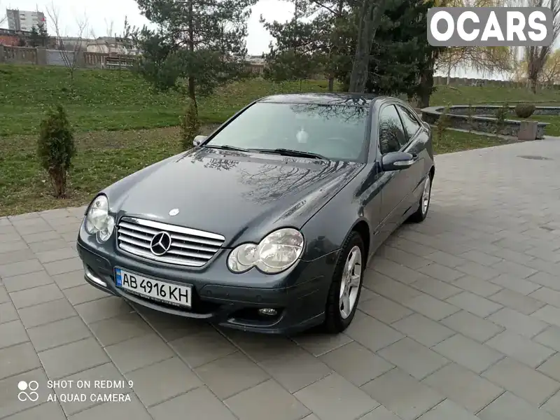 Купе Mercedes-Benz C-Class 2006 1.8 л. Автомат обл. Винницкая, Винница - Фото 1/9