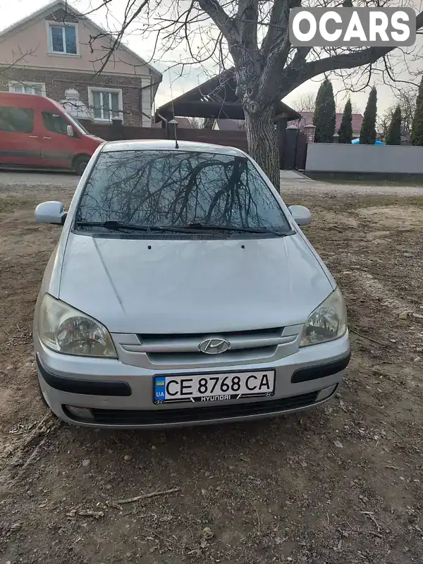 Хэтчбек Hyundai Getz 2003 1.39 л. Ручная / Механика обл. Черновицкая, Черновцы - Фото 1/5