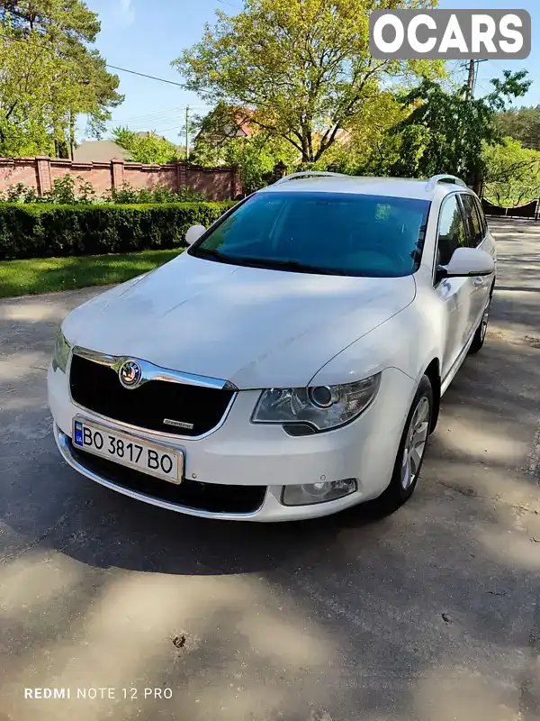 Универсал Skoda Superb 2012 1.6 л. обл. Тернопольская, Кременец - Фото 1/21