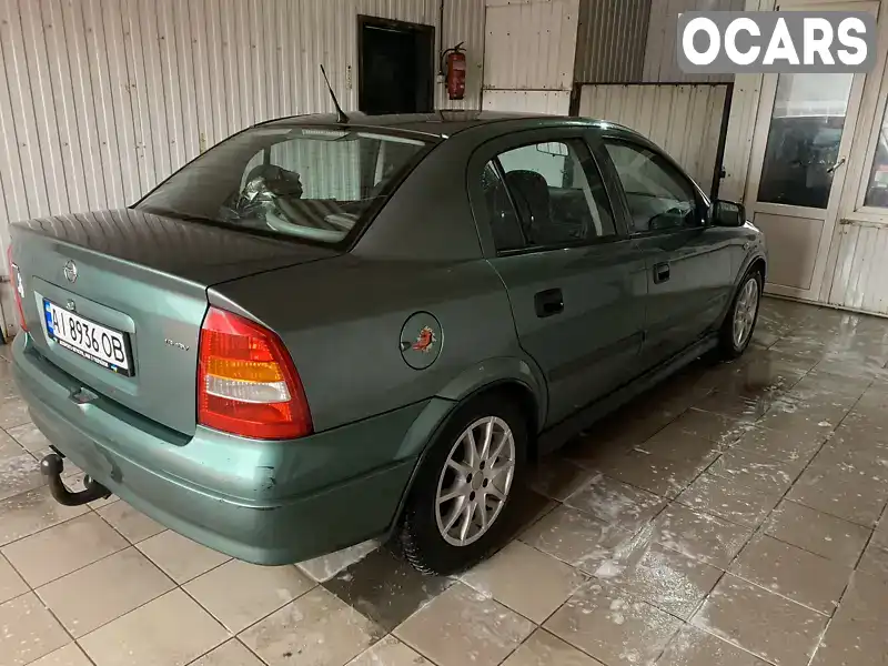 Седан Opel Astra 2000 1.6 л. обл. Черниговская, Козелец - Фото 1/5