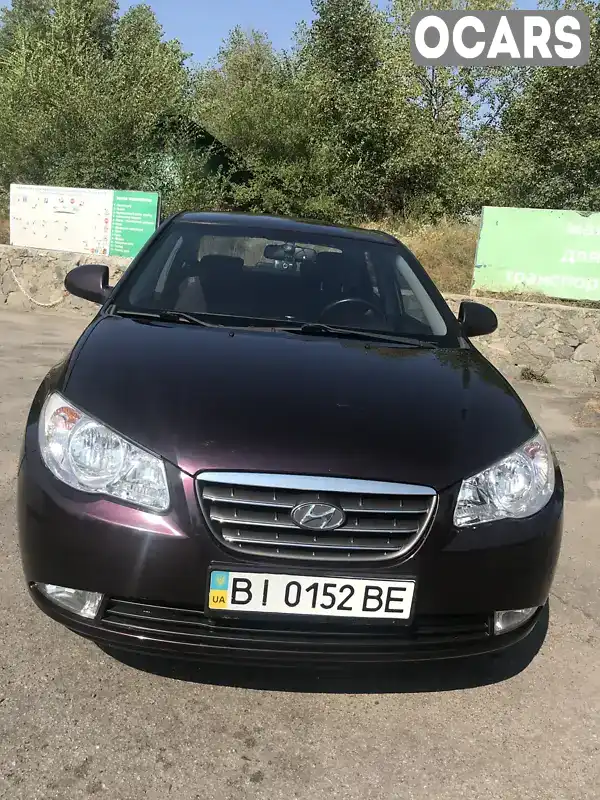 Седан Hyundai Elantra 2008 1.59 л. Ручная / Механика обл. Полтавская, Горишние Плавни (Комсомольск) - Фото 1/7