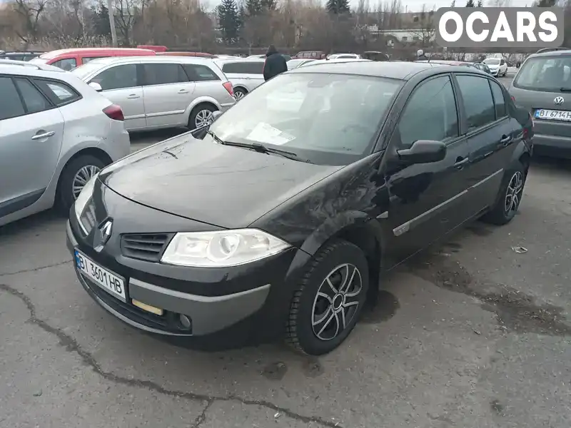 Седан Renault Megane 2006 1.46 л. Ручная / Механика обл. Полтавская, Полтава - Фото 1/11