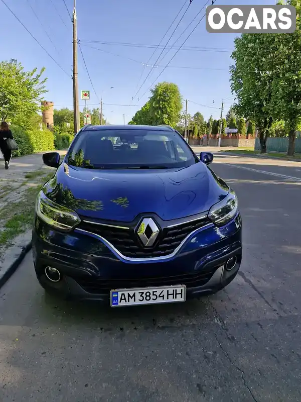 Внедорожник / Кроссовер Renault Kadjar 2016 1.46 л. обл. Житомирская, Житомир - Фото 1/11