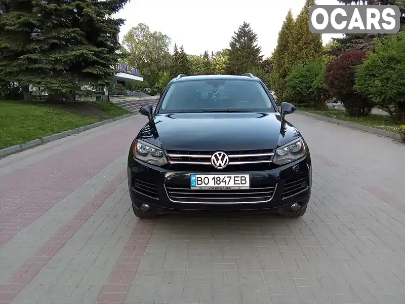 Позашляховик / Кросовер Volkswagen Touareg 2013 2.97 л. Автомат обл. Тернопільська, Тернопіль - Фото 1/21