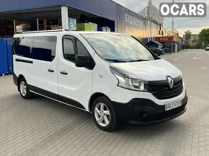 Мінівен Renault Trafic 2016 1.6 л. Ручна / Механіка обл. Волинська, Луцьк - Фото 1/21