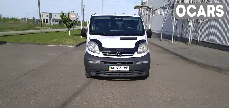 Минивэн Opel Vivaro 2004 1.9 л. Ручная / Механика обл. Закарпатская, Виноградов - Фото 1/16