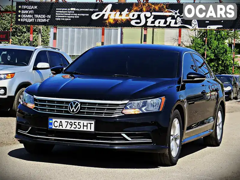 Седан Volkswagen Passat 2017 1.8 л. Автомат обл. Черкаська, Черкаси - Фото 1/21