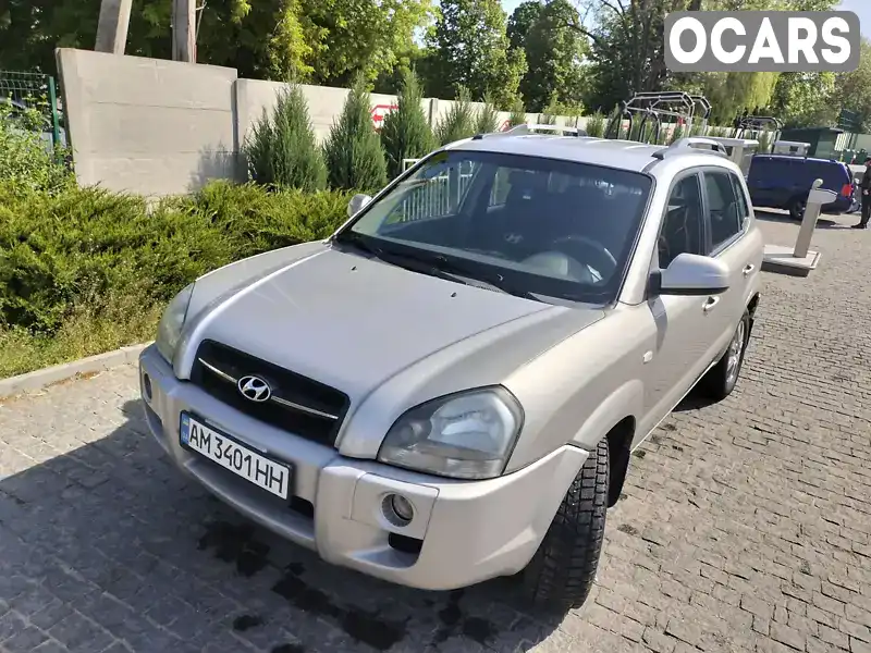 Позашляховик / Кросовер Hyundai Tucson 2004 1.99 л. Ручна / Механіка обл. Житомирська, Житомир - Фото 1/14