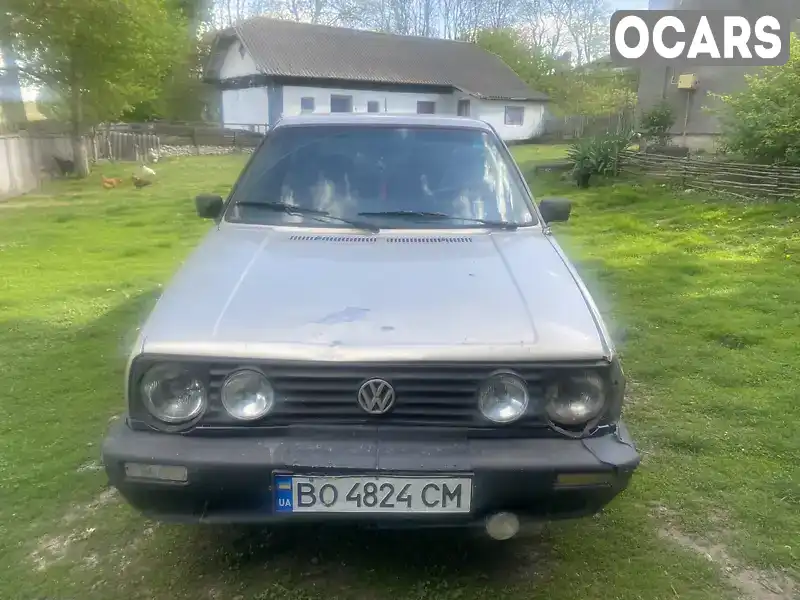 Хэтчбек Volkswagen Golf 1984 1.6 л. Ручная / Механика обл. Тернопольская, Збараж - Фото 1/9