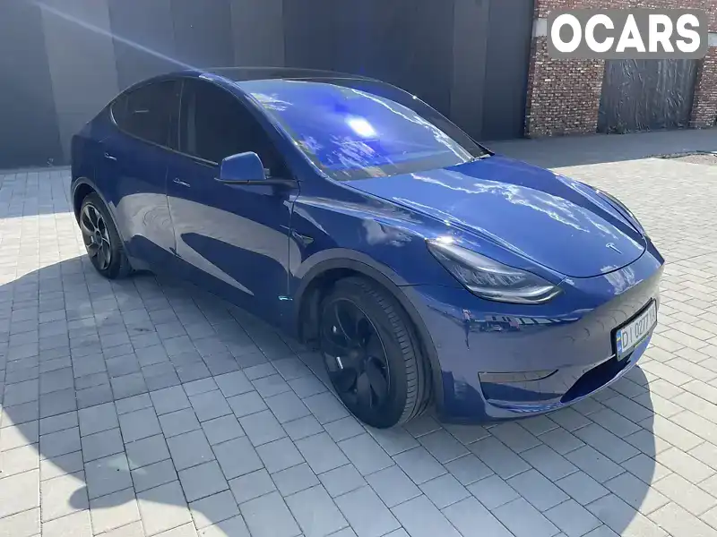 Внедорожник / Кроссовер Tesla Model Y 2021 null_content л. Автомат обл. Хмельницкая, Хмельницкий - Фото 1/21