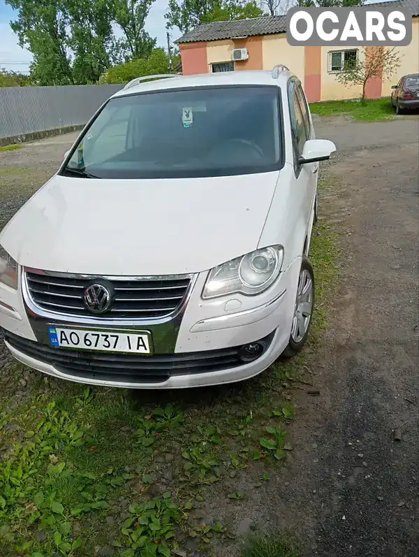 Мінівен Volkswagen Touran 2007 1.97 л. Робот обл. Закарпатська, Іршава - Фото 1/14