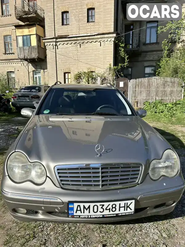 Універсал Mercedes-Benz C-Class 2003 1.8 л. Ручна / Механіка обл. Житомирська, Бердичів - Фото 1/21