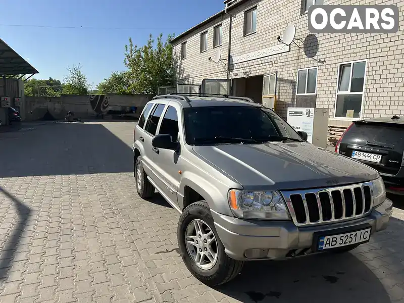 Внедорожник / Кроссовер Jeep Grand Cherokee 2002 2.69 л. Автомат обл. Винницкая, Винница - Фото 1/21