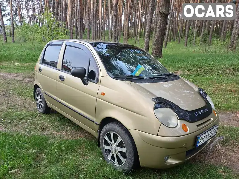 Хэтчбек Daewoo Matiz 2005 0.8 л. Ручная / Механика обл. Житомирская, Коростышев - Фото 1/18