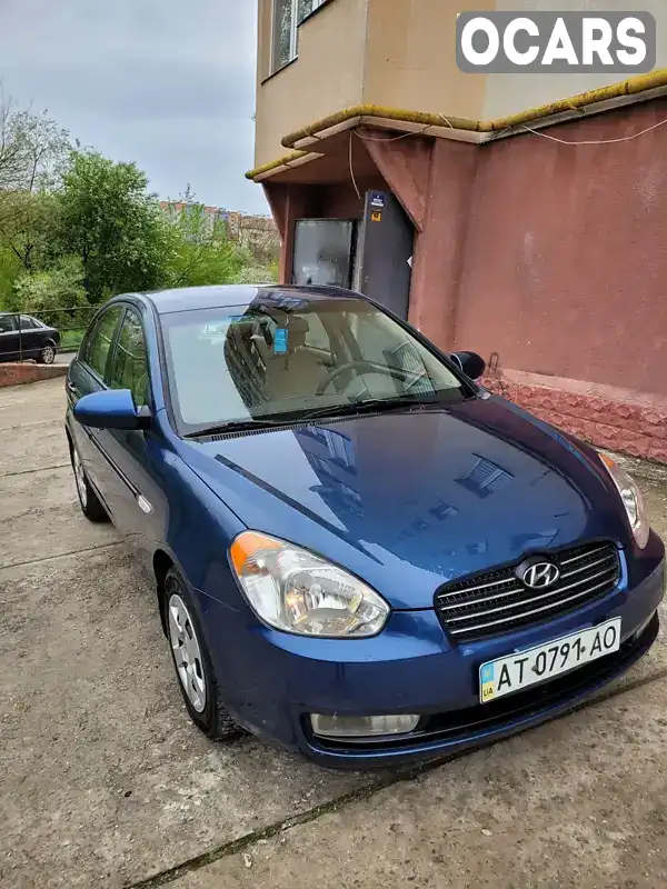 Седан Hyundai Accent 2008 1.4 л. Ручна / Механіка обл. Івано-Франківська, Івано-Франківськ - Фото 1/20