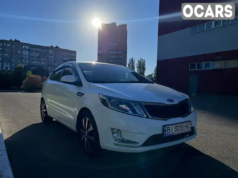 Седан Kia Rio 2012 1.4 л. Ручная / Механика обл. Полтавская, Кременчуг - Фото 1/21