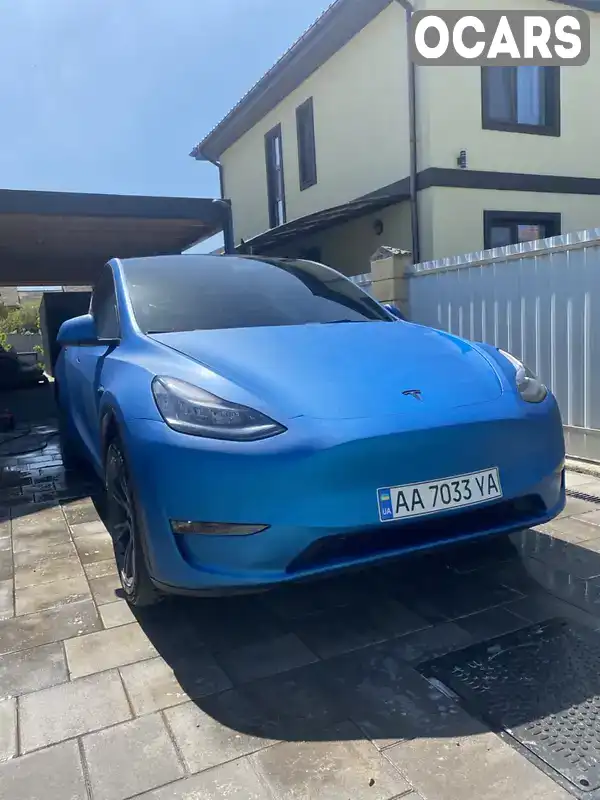 Позашляховик / Кросовер Tesla Model Y 2021 null_content л. Автомат обл. Київська, Київ - Фото 1/10