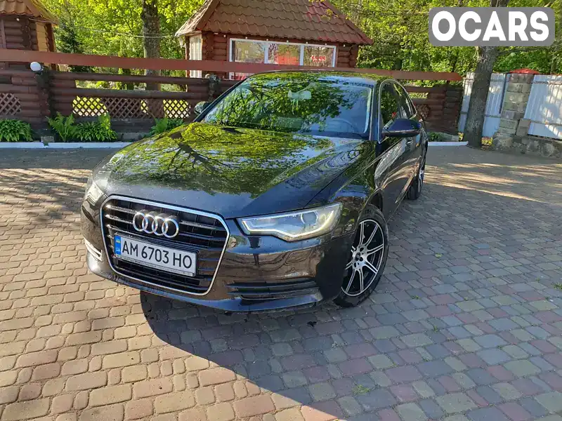 Седан Audi A6 2013 1.97 л. Автомат обл. Житомирська, Олевськ - Фото 1/10