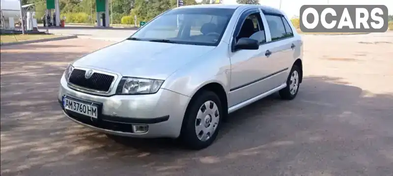 Хэтчбек Skoda Fabia 2003 1.2 л. Ручная / Механика обл. Житомирская, Житомир - Фото 1/8