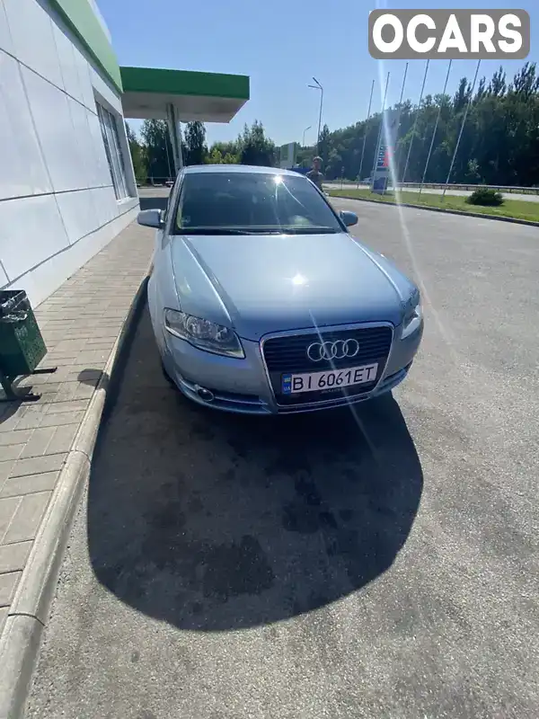 Седан Audi A4 2007 2 л. Ручна / Механіка обл. Полтавська, Полтава - Фото 1/10