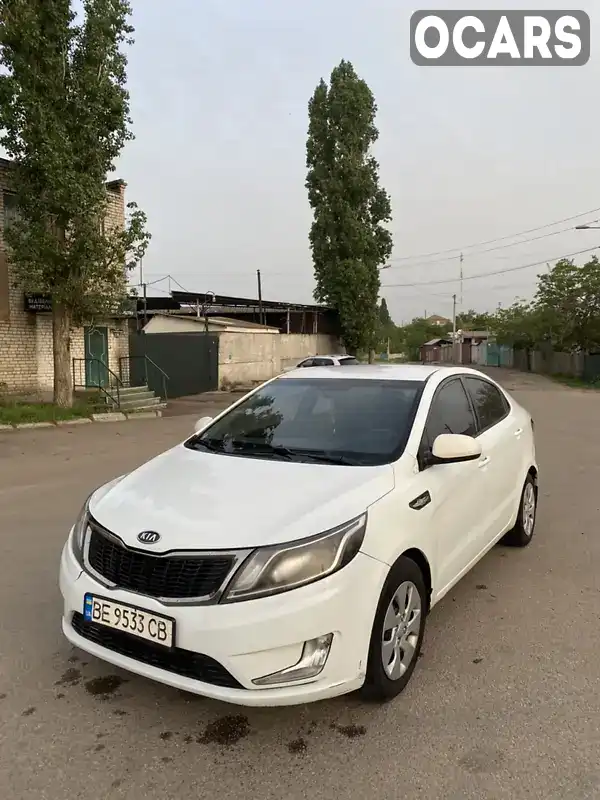 Седан Kia Rio 2012 1.4 л. Ручна / Механіка обл. Миколаївська, Миколаїв - Фото 1/10