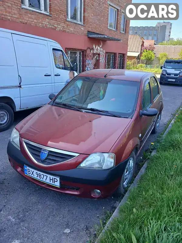 Седан Dacia Logan 2005 1.6 л. Ручная / Механика обл. Хмельницкая, Хмельницкий - Фото 1/6