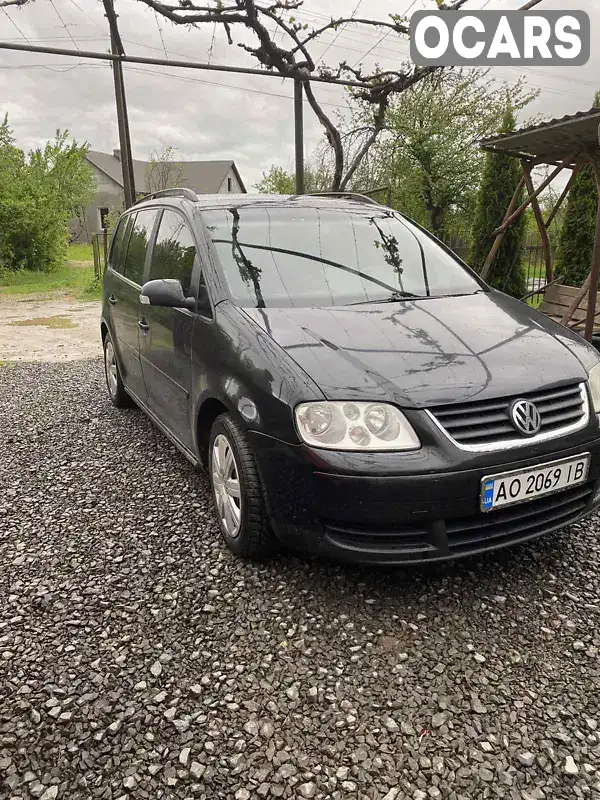 Мінівен Volkswagen Touran 2005 1.96 л. Автомат обл. Закарпатська, Іршава - Фото 1/9