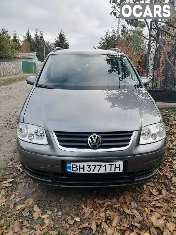 Мінівен Volkswagen Touran 2006 1.6 л. Ручна / Механіка обл. Одеська, Кодима - Фото 1/10