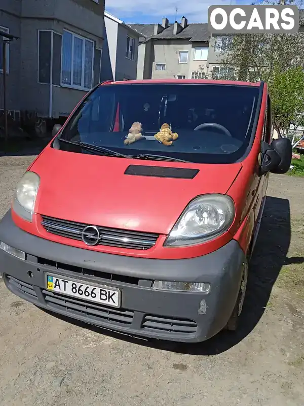 Мінівен Opel Vivaro 2006 1.9 л. Ручна / Механіка обл. Івано-Франківська, Коломия - Фото 1/6