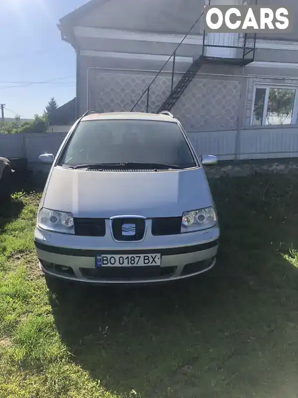 Минивэн SEAT Alhambra 2001 1.9 л. Типтроник обл. Тернопольская, Подволочиск - Фото 1/6