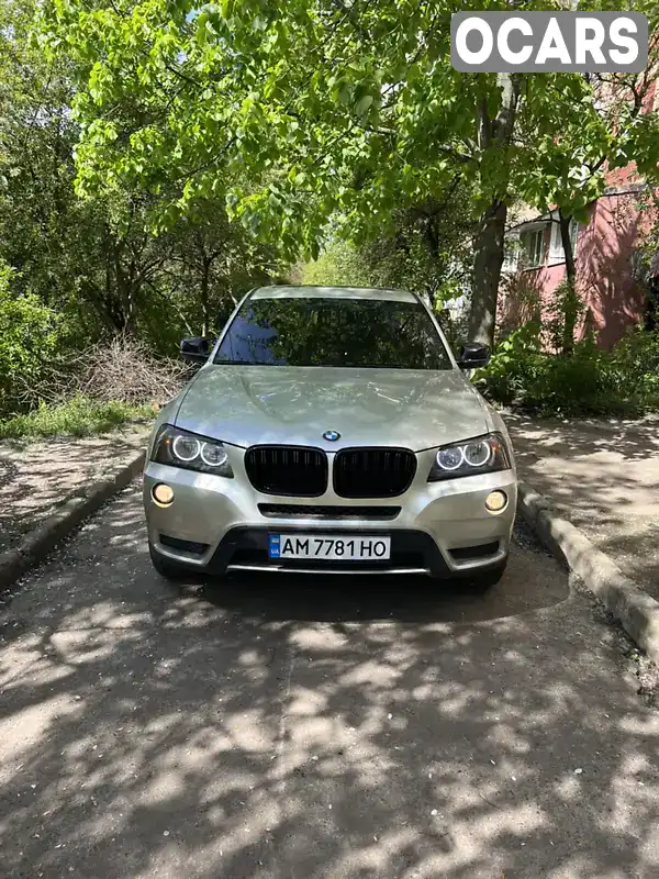 Позашляховик / Кросовер BMW X3 2010 3 л. Автомат обл. Житомирська, Житомир - Фото 1/14