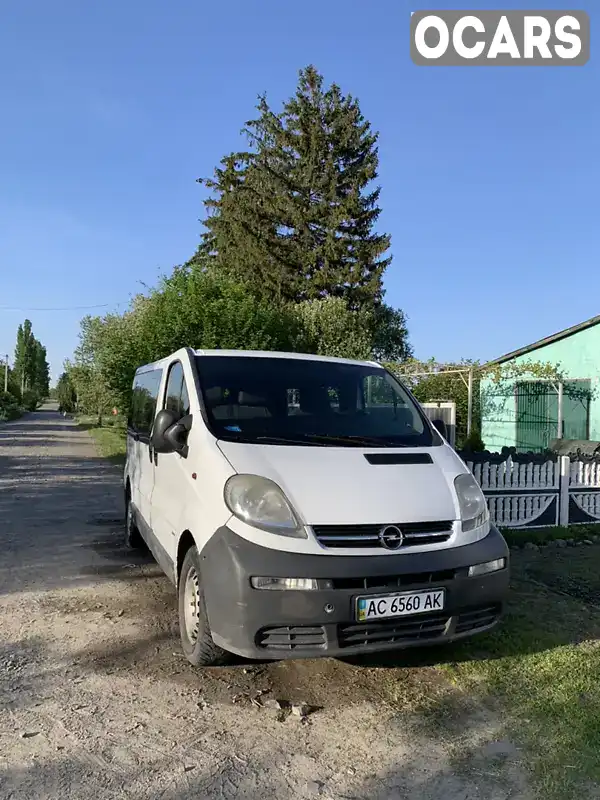 Минивэн Opel Vivaro 2003 1.9 л. Ручная / Механика обл. Волынская, Ковель - Фото 1/21