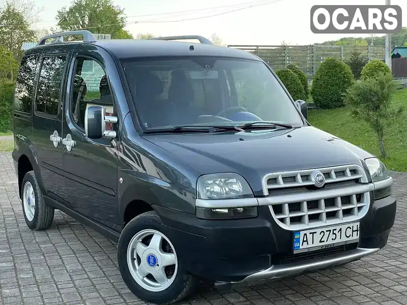 Минивэн Fiat Doblo 2005 1.9 л. Ручная / Механика обл. Ивано-Франковская, Коломыя - Фото 1/21