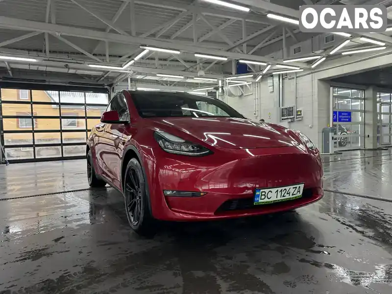 Внедорожник / Кроссовер Tesla Model Y 2021 null_content л. обл. Ивано-Франковская, Ивано-Франковск - Фото 1/21