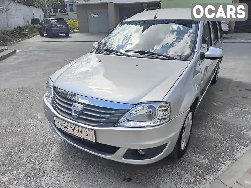 Седан Dacia Logan 2010 1.6 л. обл. Тернопольская, Тернополь - Фото 1/17