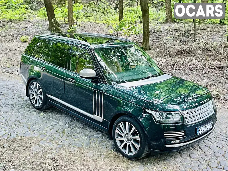 Позашляховик / Кросовер Land Rover Range Rover 2013 4.37 л. Автомат обл. Київська, Київ - Фото 1/21