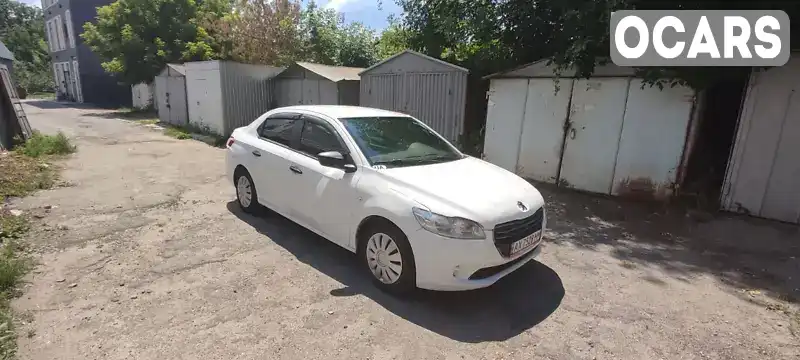 Седан Peugeot 301 2013 1.2 л. Ручная / Механика обл. Харьковская, Харьков - Фото 1/12