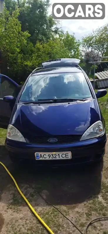 Мінівен Ford Galaxy 2001 1.9 л. Ручна / Механіка обл. Волинська, Володимир-Волинський - Фото 1/9