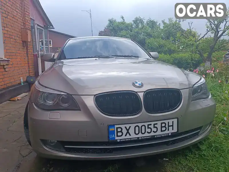 Седан BMW 5 Series 2008 2 л. Ручна / Механіка обл. Хмельницька, Хмельницький - Фото 1/21