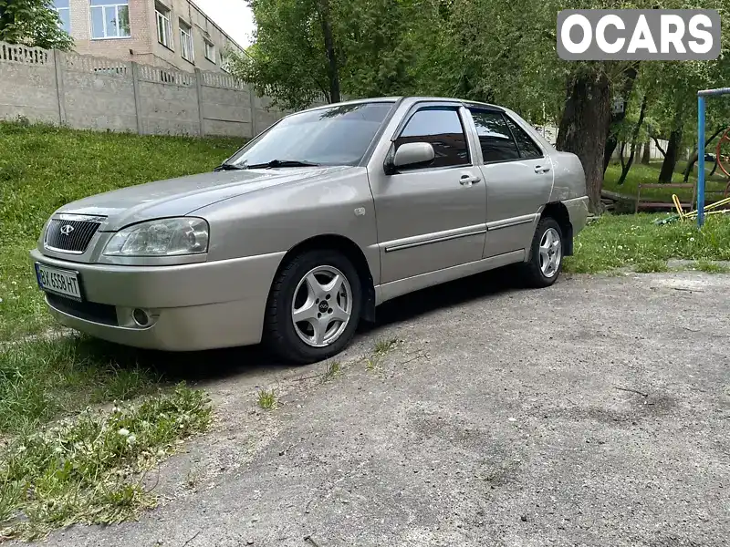 Седан Chery Amulet 2007 1.6 л. Ручная / Механика обл. Хмельницкая, Хмельницкий - Фото 1/11