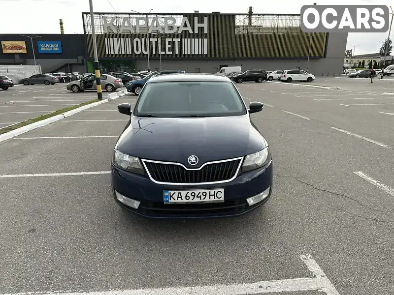 Лифтбек Skoda Rapid 2016 1.4 л. Ручная / Механика обл. Киевская, Киев - Фото 1/17