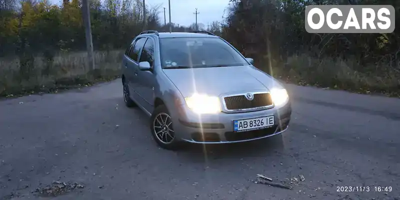 Универсал Skoda Fabia 2004 1.39 л. Ручная / Механика обл. Винницкая, Тульчин - Фото 1/12