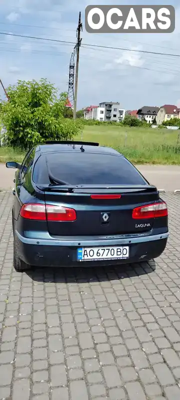 Ліфтбек Renault Laguna 2005 1.87 л. Ручна / Механіка обл. Закарпатська, Ужгород - Фото 1/21