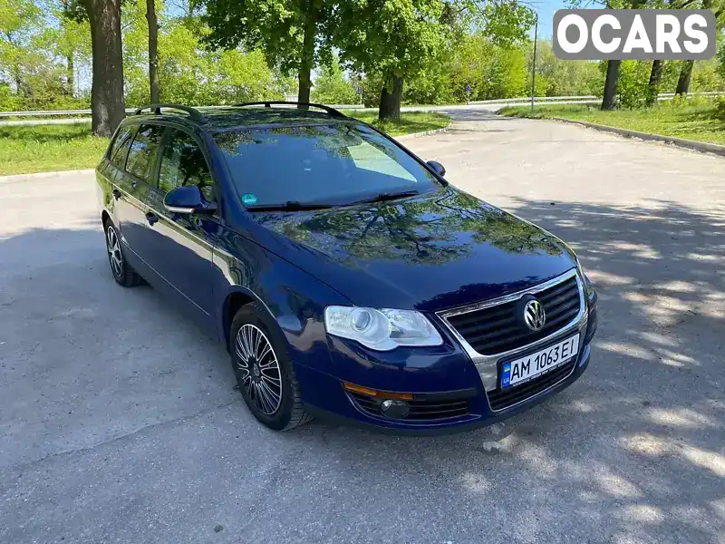 Универсал Volkswagen Passat 2009 1.97 л. Ручная / Механика обл. Житомирская, Звягель - Фото 1/21