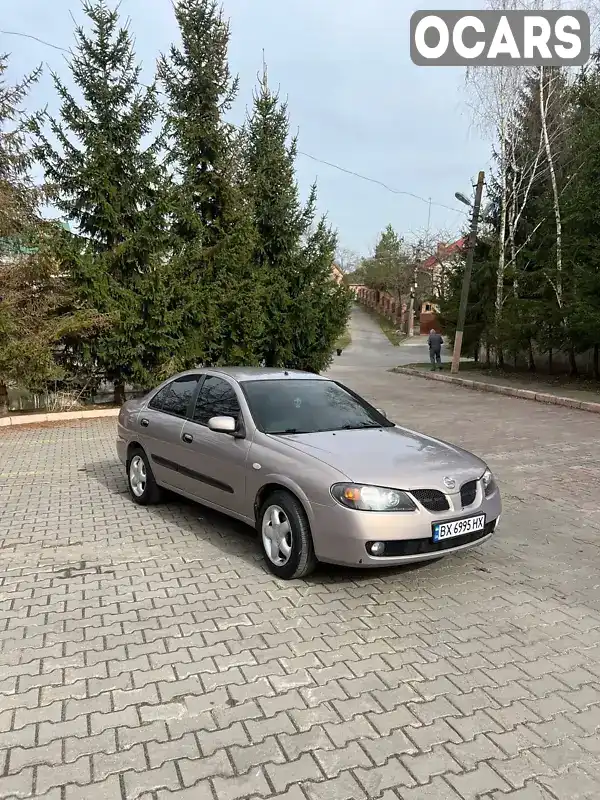 Седан Nissan Almera 2006 1.8 л. Ручная / Механика обл. Хмельницкая, Хмельницкий - Фото 1/8