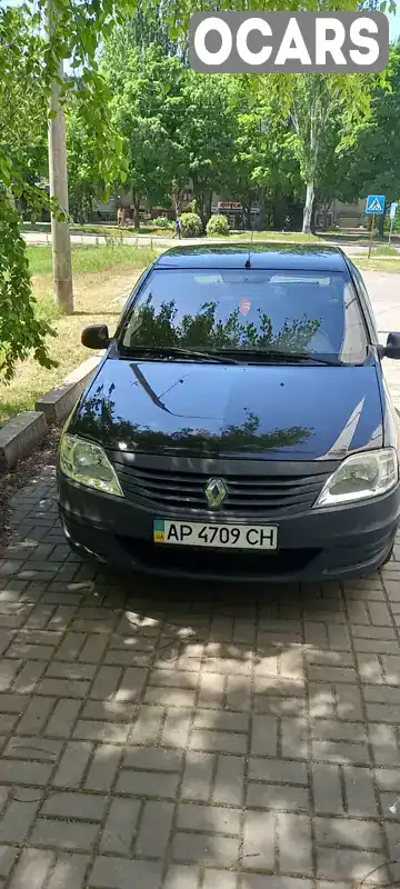 Седан Renault Logan 2012 1.39 л. Ручна / Механіка обл. Запорізька, Запоріжжя - Фото 1/8