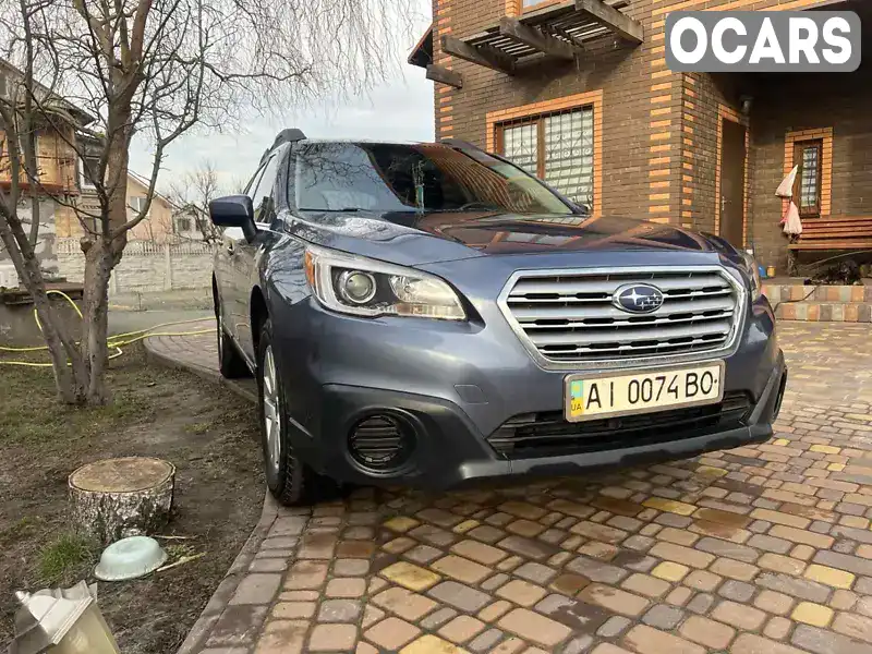 Універсал Subaru Outback 2017 2.5 л. Варіатор обл. Київська, Київ - Фото 1/14