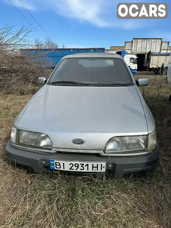 Седан Ford Sierra 1989 2 л. Ручна / Механіка обл. Полтавська, Полтава - Фото 1/4