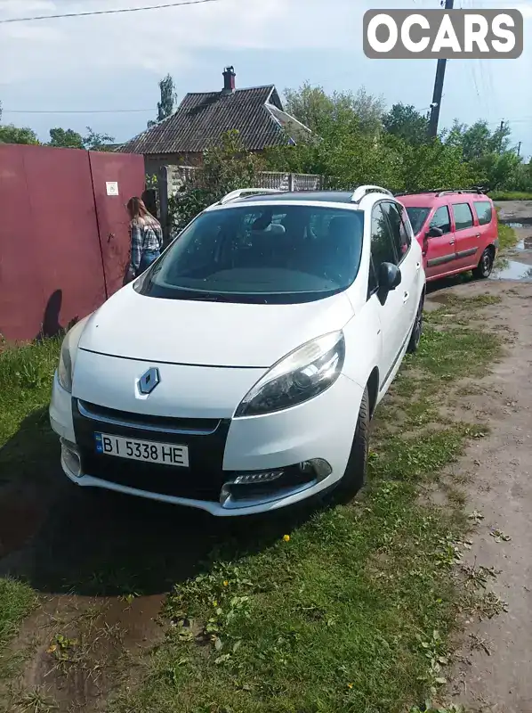 Мінівен Renault Grand Scenic 2013 1.6 л. Ручна / Механіка обл. Полтавська, Полтава - Фото 1/16