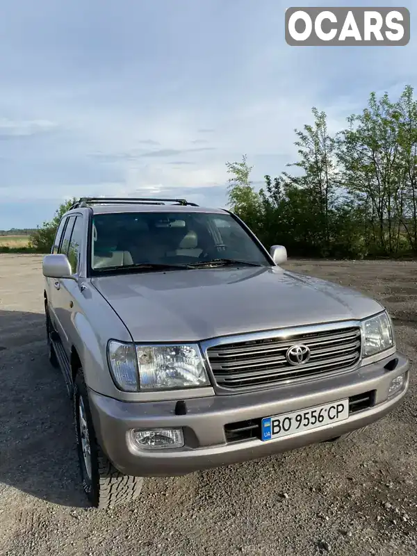 Позашляховик / Кросовер Toyota Land Cruiser 2002 4.16 л. Автомат обл. Тернопільська, Тернопіль - Фото 1/21